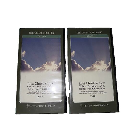 Great Courses Lost Christianities Scriptures & Authentication Part 1/2 Guidebook - Picture 1 of 6